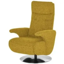 meinSofa Drehsessel  Franzi-S ¦ gelb ¦ Maße (cm): B: 73 H: 113 T: 83.0