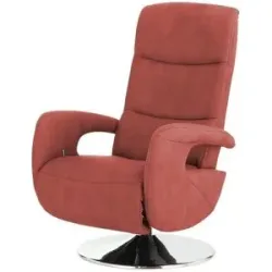 meinSofa Sessel mit Relaxfunktion Franzi-S ¦ orange ¦ Maße (cm): B: 71 H: 110 T: