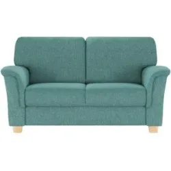 smart Sofa  Valencia ¦ türkis/petrol ¦ Maße (cm): B: 164 H: 90 T: 93.0