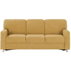 smart Sofa  Valencia ¦ gelb ¦ Maße (cm): B: 212 H: 90 T: 93.0