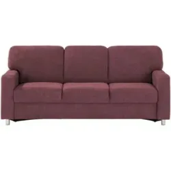 smart Sofa  Valencia ¦ rot ¦ Maße (cm): B: 212 H: 90 T: 93.0