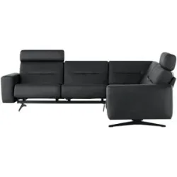 Stressless Ecksofa  Stella ¦ schwarz ¦ Maße (cm): B: 288 H: 78 T: 258.0