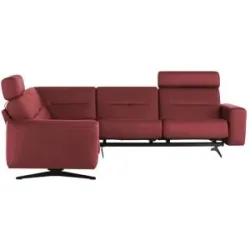 Stressless Ecksofa  Stella ¦ rot ¦ Maße (cm): B: 288 H: 78 T: 258.0