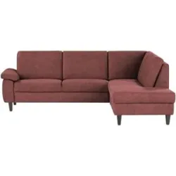 Diva Ecksofa  Diva ¦ rot ¦ Maße (cm): B: 255 H: 90 T: 210.0