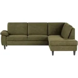 Diva Ecksofa  Diva ¦ grün ¦ Maße (cm): B: 255 H: 90 T: 210.0