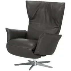 Koinor Relaxsessel  Swan ¦ schwarz ¦ Maße (cm): B: 90 H: 113 T: 92.0