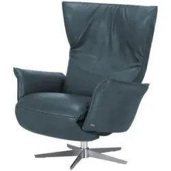 Koinor Relaxsessel  Swan ¦ türkis/petrol ¦ Maße (cm): B: 90 H: 113 T: 92.0