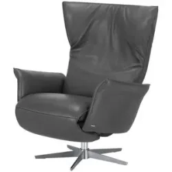 Koinor Relaxsessel  Swan ¦ grau ¦ Maße (cm): B: 90 H: 113 T: 92.0