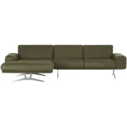 Koinor Ecksofa  Hiero ¦ grün ¦ Maße (cm): B: 298 H: 80 T: 154.0