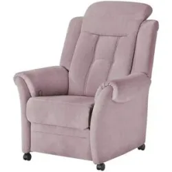 Polstermöbel Oelsa Fernsehsessel auf Rollen Andorra ¦ rosa/pink ¦ Maße (cm): B: