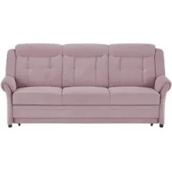 Polstermöbel Oelsa Einzelsofa mit Vorziehfunktion Andorra ¦ rosa/pink ¦ Maße