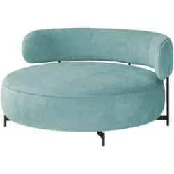JOOP! Sessel  Characters ¦ blau ¦ Maße (cm): B: 143 H: 75 T: 143.0