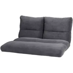 Höffner Relaxliege  Tabea ¦ grau ¦ Maße (cm): B: 159 H: 87 T: 115.0