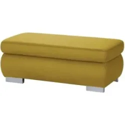 Lounge Collection XXL-Hocker  Kathrin ¦ grün ¦ Maße (cm): B: 129 H: 47 T: 64.0