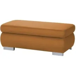 Lounge Collection XXL-Hocker  Kathrin ¦ braun ¦ Maße (cm): B: 129 H: 47 T: 64.0