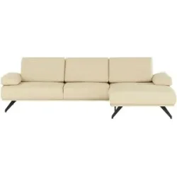 Soho Ecksofa  Gemma ¦ creme ¦ Maße (cm): B: 282 H: 84 T: 166.0