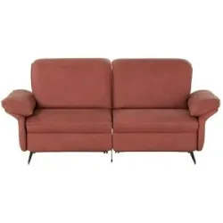 Himolla Sofa 2 5-sitzig  1077 ¦ rot ¦ Maße (cm): B: 194 H: 87 T: 108.0