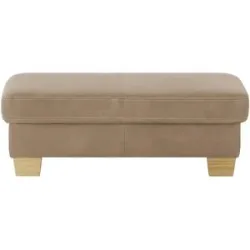 meinSofa XXL-Hocker  Samu ¦ beige ¦ Maße (cm): B: 130 H: 45 T: 65.0
