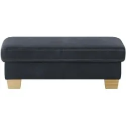meinSofa XXL-Hocker  Samu ¦ blau ¦ Maße (cm): B: 130 H: 45 T: 65.0