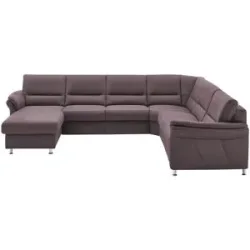 meinSofa Wohnlandschaft mit Boxspringpolsterung  Donald ¦ lila/violett ¦ Maße