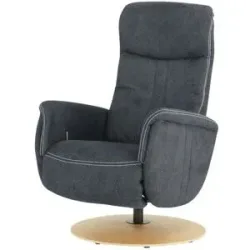 meinSofa Drehsessel  Franzi ¦ blau ¦ Maße (cm): B: 71 H: 112 T: 83.0