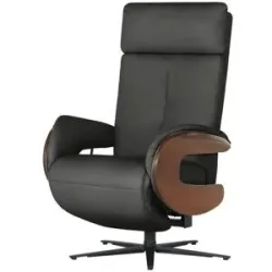 Himolla Ledersessel  7818 ¦ schwarz ¦ Maße (cm): B: 75 H: 120 T: 90.0