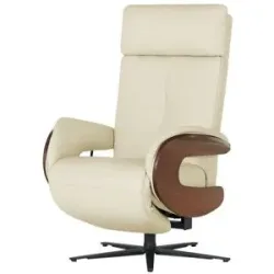 Himolla Ledersessel  7818 ¦ creme ¦ Maße (cm): B: 75 H: 120 T: 90.0