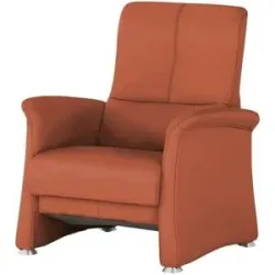 Himolla Ledersessel  6001 ¦ orange ¦ Maße (cm): B: 81 H: 98 T: 86.0