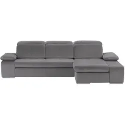 switch Ecksofa aus Mikrofaser Avilla ¦ schwarz ¦ Maße (cm): B: 285 H: 86 T: