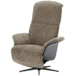 Nils Olsen Relaxsessel mit Schaffell  Frederik ¦ beige ¦ Maße (cm): B: 78 H: 113