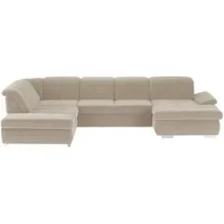 Lounge Collection Wohnlandschaft Mikrofaser  Affair ¦ grau ¦ Maße (cm): B: 371