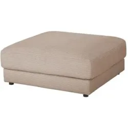 Jette Home Hocker Cord Sila ¦ braun ¦ Maße (cm): B: 100 H: 43 T: 100.0
