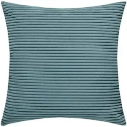 Jette Home Kissen Cord Sila ¦ türkis/petrol ¦ Maße (cm): B: 50 H: 50
