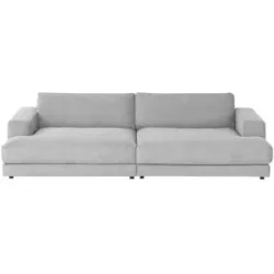 Jette Home Megasofa Cord Sila ¦ grau ¦ Maße (cm): B: 290 H: 85 T: 170.0