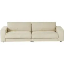 Jette Home Sofa Cord Sila ¦ creme ¦ Maße (cm): B: 290 H: 85 T: 127.0