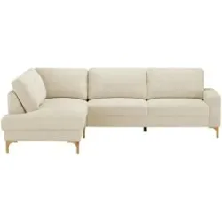 Gray & Jones Cord-Sofa  Capa ¦ beige ¦ Maße (cm): B: 276 H: 86 T: 200.0
