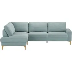 Gray & Jones Cord-Sofa  Capa ¦ blau ¦ Maße (cm): B: 276 H: 86 T: 200.0