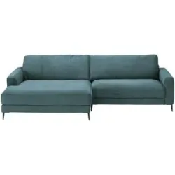 Gray & Jones Cord-Sofa  CAP FERRAT 1.2 ¦ türkis/petrol ¦ Maße (cm): B: 272 H: 84