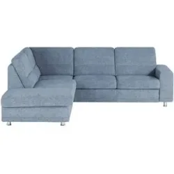 meinSofa Ecksofa  Marc ¦ blau ¦ Maße (cm): B: 243 H: 85 T: 234.0