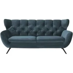 Jette Home Sofa  Caldara ¦ blau ¦ Maße (cm): B: 200 H: 94 T: 95.0