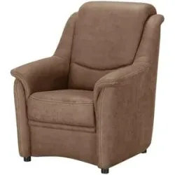 Höffner Sessel  Lech ¦ braun ¦ Maße (cm): B: 82 H: 105 T: 91.0