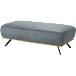 meinSofa Hocker  Fiona ¦ blau ¦ Maße (cm): B: 135 H: 43 T: 70.0