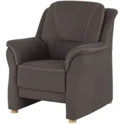 meinSofa Wilma  Sessel ¦ braun ¦ Maße (cm): B: 90 H: 100 T: 97.0