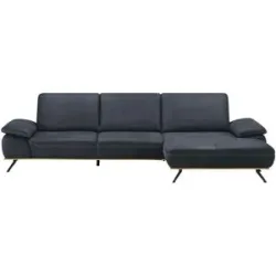 meinSofa Ecksofa  Fiona ¦ blau ¦ Maße (cm): B: 322 H: 89 T: 187.0