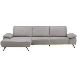 meinSofa Ecksofa  Fiona ¦ grau ¦ Maße (cm): B: 322 H: 89 T: 187.0