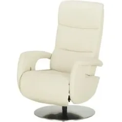 meinSofa Drehsessel Leder Franzi-L ¦ creme