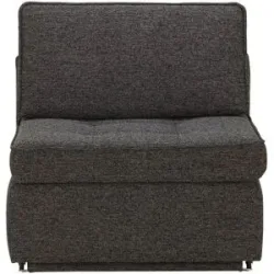 Höffner Schlafsessel aus Flachgewebe Dany ¦ schwarz ¦ Maße (cm): B: 88 H: 88 T: 96.0