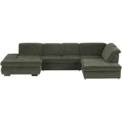 Lounge Collection Wohnlandschaft  Spencer ¦ grün ¦ Maße (cm): B: 382 H: 102 T: