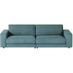 Jette Home Sofa Cord Sila ¦ türkis/petrol ¦ Maße (cm): B: 250 H: 85 T: 127.0