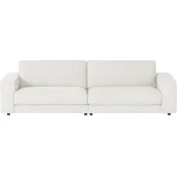 Jette Home Sofa Cord Sila ¦ weiß ¦ Maße (cm): B: 290 H: 85 T: 107.0